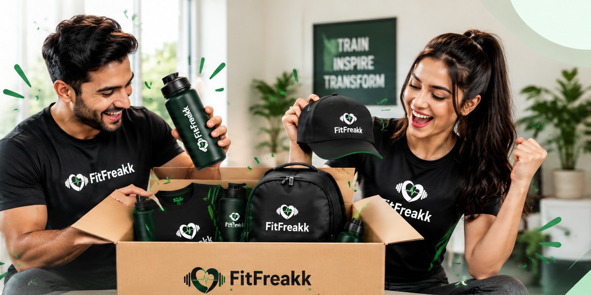 Two trainers unboxing their FitFreakk kit